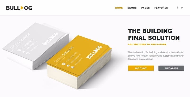 Bulldog themes wordpress creer site web entreprise agence cabinet Bulldog themes wordpress creer site web entreprise agence cabinet