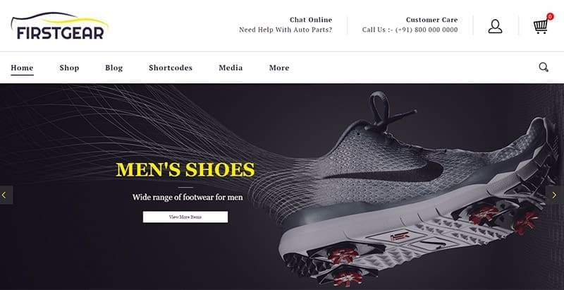 FirstGear themes wordpress creer site web pret a porter boutique en ligne