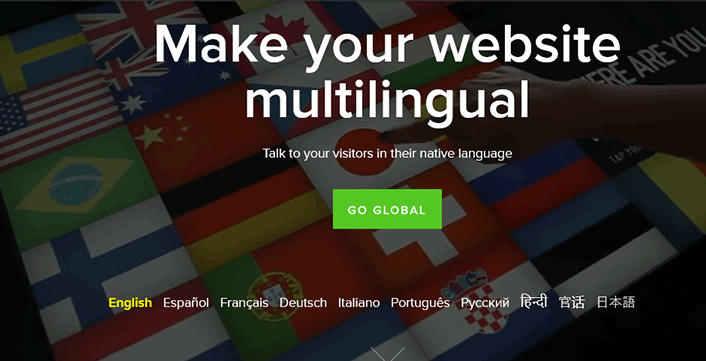 Gtranslate multilingual website solution