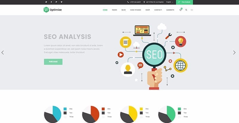 Optimize themes wordpress creer site web agence marketing 1