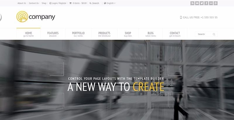 Rt theme 18 themes wordpress creer site web entreprise agence