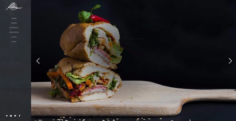 Savory themes wordpress creer site web restaurant café resto