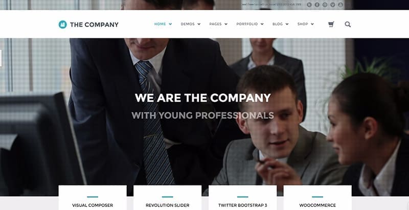 10 thèmes WordPress pour créer votre site Web d&rsquo;entreprise