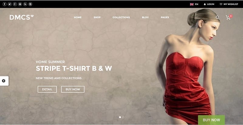 The dmcs themes wordpress creer site web ecommerce woocommerce