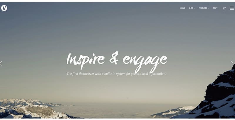 Voyager themes wordpress creer site web portfolio mode