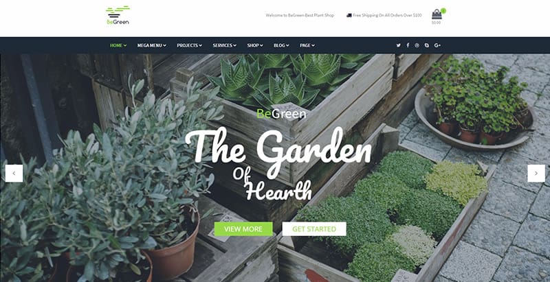 Begreen themes wordpress creer site web fleuriste jardinier Begreen themes wordpress creer site web fleuriste jardinier