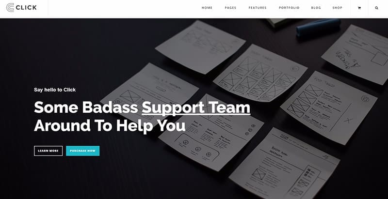 Click themes wordpress creer site web entreprise startup pme agence Click themes wordpress creer site web entreprise startup pme agence