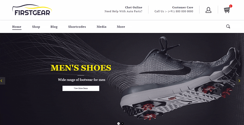 Firstgear themes wordpress pour creer un site web de ecommerce