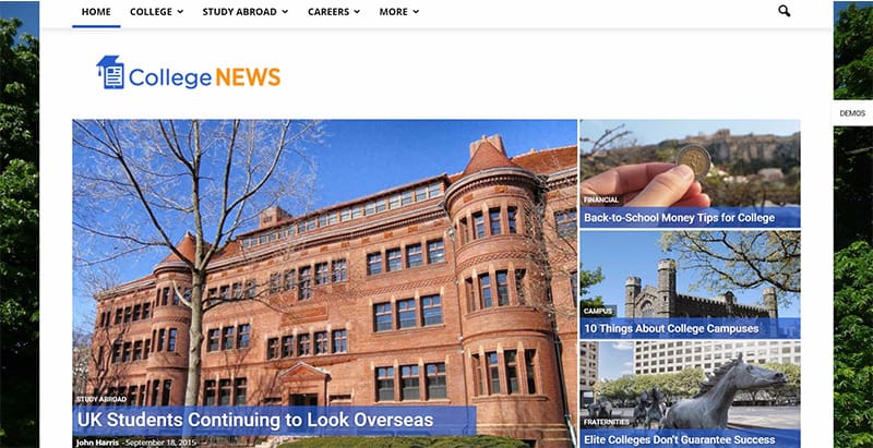 Newspaper themes wordpress creer site web elearning education enseignement apprentissage