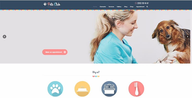 Pets club themes wordpress creer site web eleveur chien animaux veterinaire Pets club themes wordpress creer site web eleveur chien animaux veterinaire