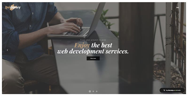 Ronneby themes wordpress look retro vintage creer site web agence creative photographe Ronneby themes wordpress look retro vintage creer site web agence creative photographe