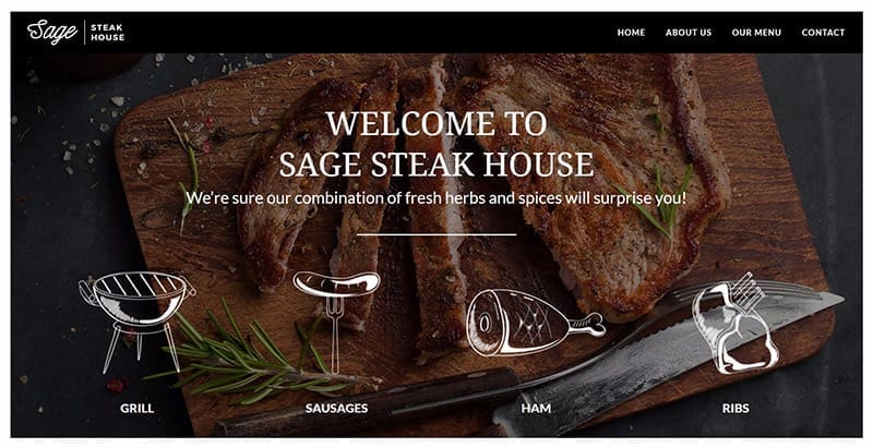 Sage themes wordpress creer site web restaurant cafeteria Sage themes wordpress creer site web restaurant cafeteria