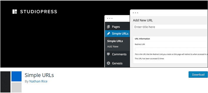 Simple urls plugin wordpress masquer lien affiliation