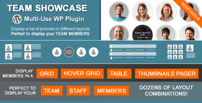 Team showcase wordpress plugin Team showcase - meilleurs plugins WordPress communautaires