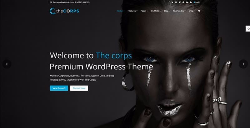 The corps themes wordpress polyvalents creer site web The corps themes wordpress polyvalents creer site web