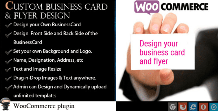 Woocommerce business card flyer design Woocommerce business card flyer design