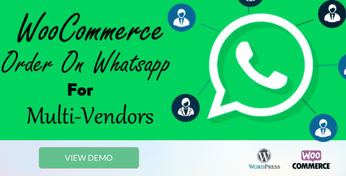 Woocommerce order on whatsapp for multi vendor