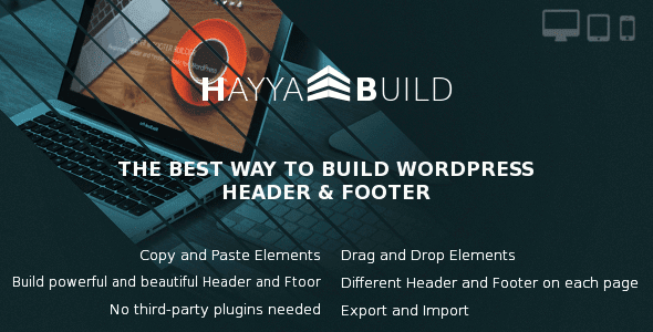 Hayyabuild plugin wordpress pour footer meilleurs plugins WordPress - Hayyabuild plugin wordpress pour footer