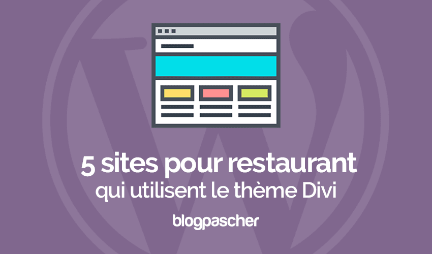 5 sites pour restaurant qui utilisent Divi comme thème