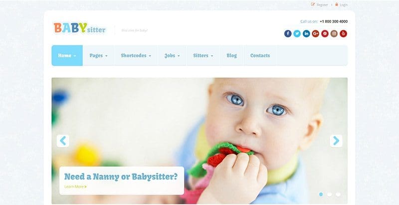 Babysitter themes wordpress creer site web offres emploi Babysitter themes wordpress creer site web offres emploi
