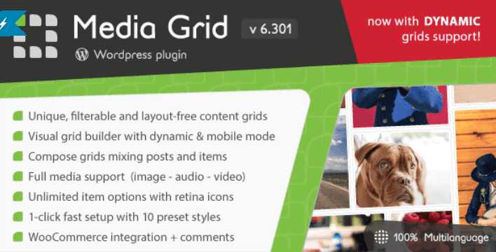 Media grid wordpress responsive portfolio créer un portfolio filtrable - Media grid wordpress responsive portfolio