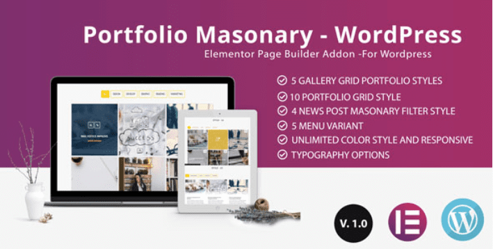 Portfolio grid masonry portfolio filter plugin for elementor page builder Portfolio grid masonry portfolio filter plugin for elementor page builder