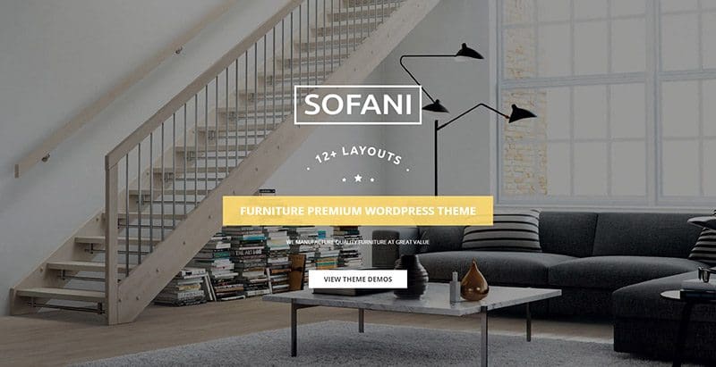 Sofani themes wordpress creer site vente de meubles ecommerce Sofani themes wordpress creer site vente de meubles ecommerce