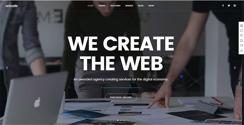 Uncode themes wordpress populaires creer site web Uncode themes wordpress populaires creer site web