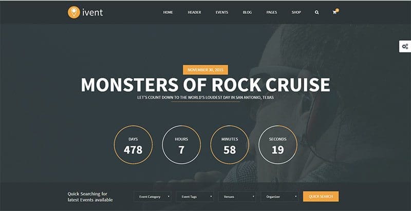 Ivent themes wordpress creer site web evenement seminaire meeting conférence Ivent themes wordpress creer site web evenement seminaire meeting conférence