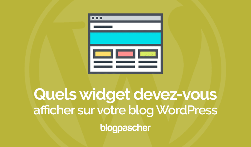 Quels widgets devez-vous afficher sur les sidebars de WordPress ?