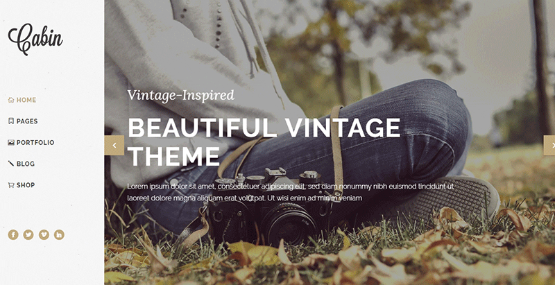 Cabin themes wordpress creer site web entreprise startup pme Cabin themes wordpress creer site web entreprise startup pme