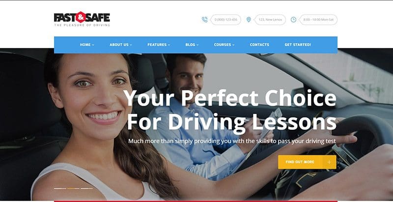 Fastsafe themes wordpress creer site web ecole college lycee universite