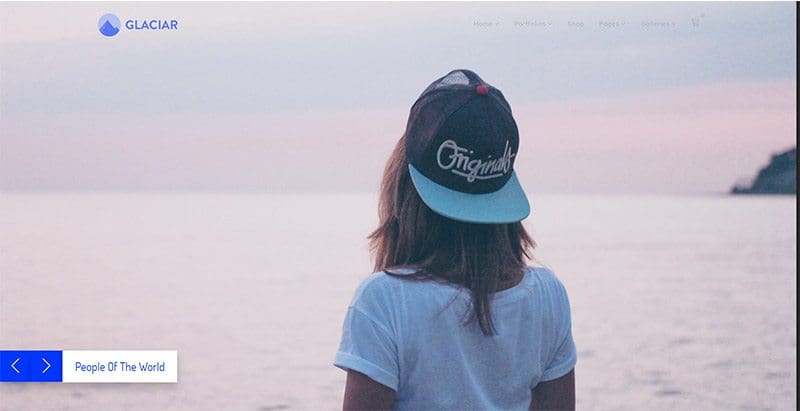Glaciar themes wordpress creer site web photographie portfolio studio photographe Glaciar themes wordpress creer site web photographie portfolio studio photographe