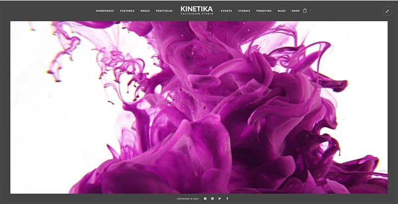 Kinetika themes wordpress creer site web photographe Kinetika themes wordpress creer site web photographe
