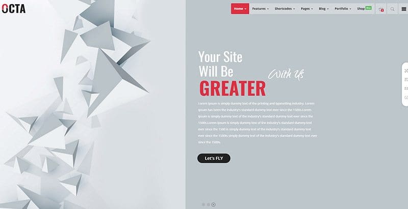 Octa themes wordpress creer site web freelancer freelance Octa themes wordpress creer site web freelancer freelance