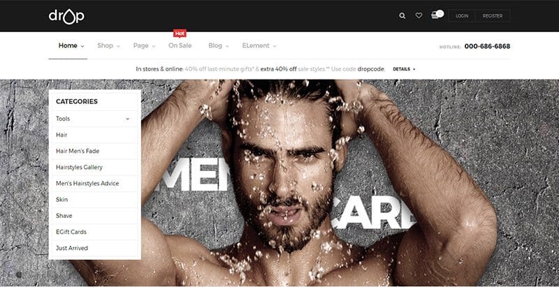 Opal drop shop themes wordpress creer boutique ligne site ecommerce marketplace Opal drop shop themes wordpress creer boutique ligne site ecommerce marketplace