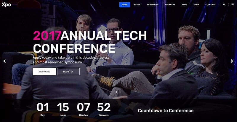 Xpo themes wordpress creer site web organisateur evenements seminaire conference Xpo themes wordpress creer site web organisateur evenements seminaire conference