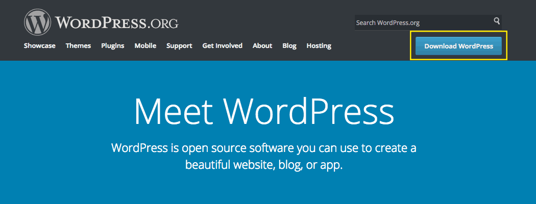 ওয়ার্ডপ্রেস ডাউনলোড করুন