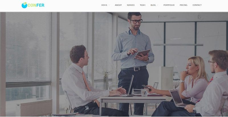 Confer themes wordpress creer site web entreprise compagnie agence pme finance consulting Confer themes wordpress creer site web entreprise compagnie agence pme finance consulting