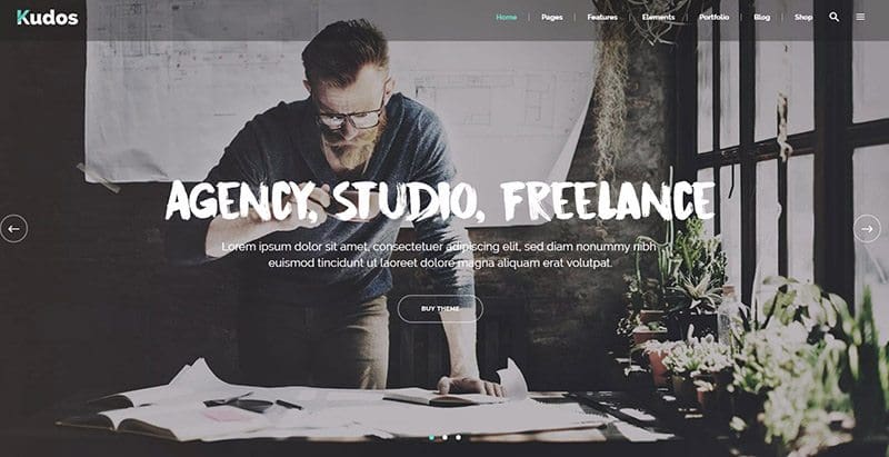 Kudos themes wordpress pour creer site web freelance travailleur independant Kudos themes wordpress pour creer site web freelance travailleur independant