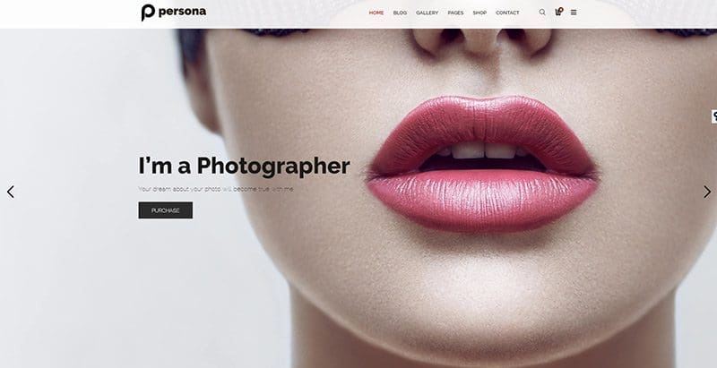 Persona themes wordpress creer site web photographe studio photo portfolio Persona themes wordpress creer site web photographe studio photo portfolio