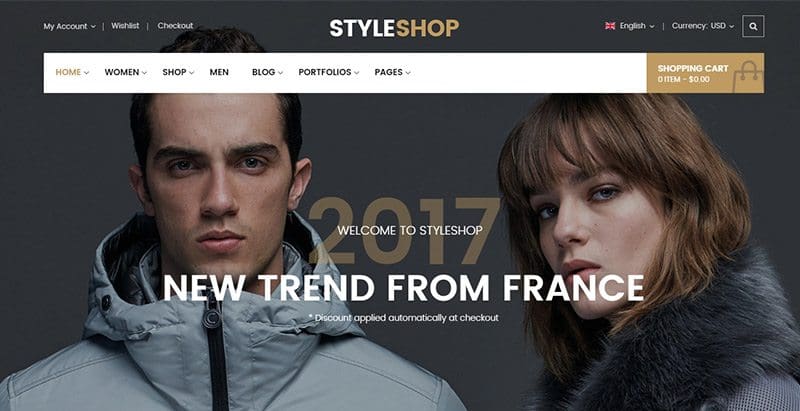 Styleshop themes wordpress creer boutique ligne ecommerce vente en ligne internet Styleshop themes wordpress creer boutique ligne ecommerce vente en ligne internet