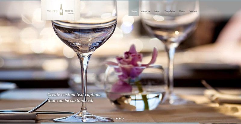 White rock themes wordpress creer site web vente vin vigne vigneron ecommerce White rock themes wordpress creer site web vente vin vigne vigneron ecommerce