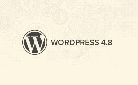 Актуализация на Wordpress 4.8