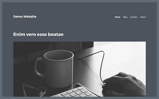 Exemple thème wordpress sans sidebar Exemple thème wordpress sans sidebar