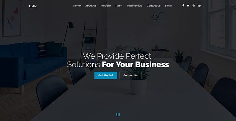 Lean themes wordpress creer site web agence creative portfolio Lean themes wordpress creer site web agence creative portfolio