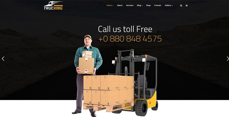 Trucking themes wordpress creer site web entreprise pme agence societe Trucking themes wordpress creer site web entreprise pme agence societe