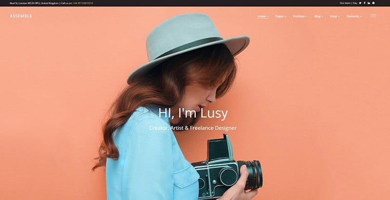Assemble themes wordpress creer site internet freelance Assemble themes wordpress creer site internet freelance