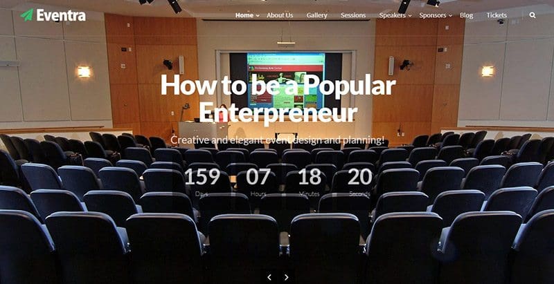 Eventra themes wordpress creer site web evenements conference congres point de presse Eventra themes wordpress creer site web evenements conference congres point de presse