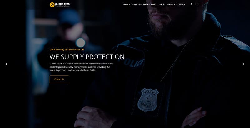 Guardteam themes wordpress creer site web entreprise organisation agence Guardteam themes wordpress creer site web entreprise organisation agence
